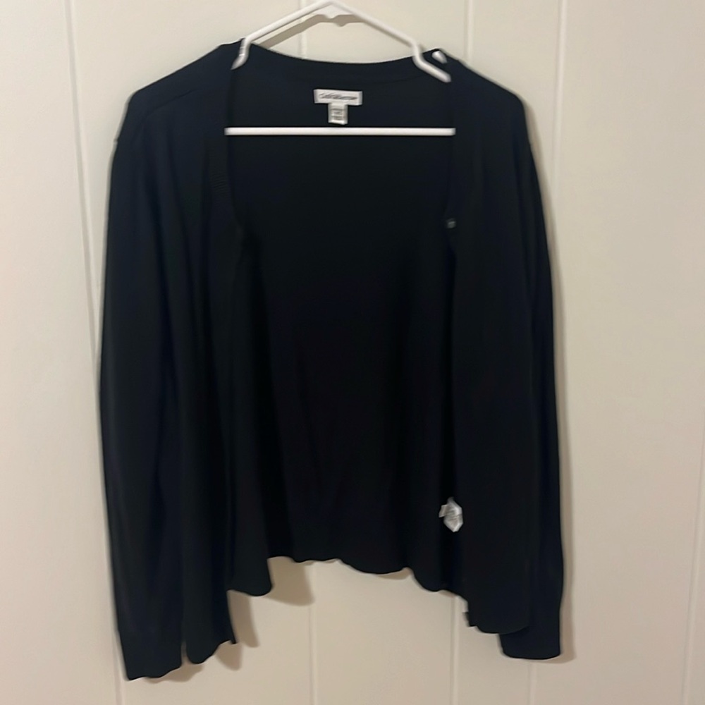 Croft and Barrow Petite Large Black Sweater